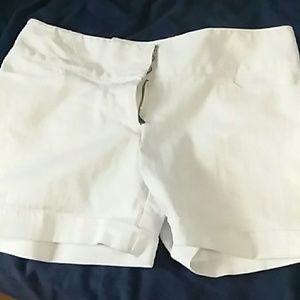 Maurice's White Shorts